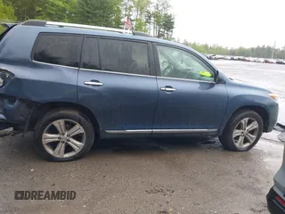 2012 Toyota Highlander Limited with VIN 5TDDK3EH8CS173407, listed as a IAAI auction lot 42327833 with 128,909 mi miles and . Bid and sale history available at DreamBid. Image 13.