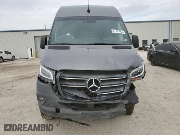2021 Mercedes-Benz Sprinter with VIN W1Y4EDVY2MT064081, listed as a Copart auction lot 87315064 with Not Provided miles and Salvage Title. Bid and sale history available at DreamBid. Image 5.