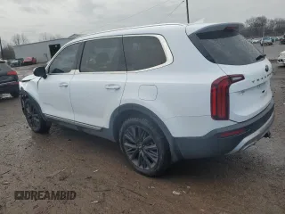 2021 Kia Telluride SX with VIN 5XYP54HC8MG158219, listed as a Copart auction lot 49172935 with 49,298 mi miles and Salvage Title. Bid and sale history available at carsss.com. Image 2.