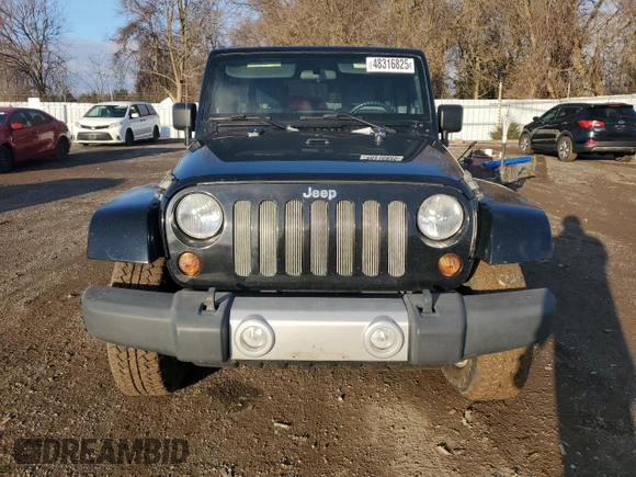 2010 Jeep Wrangler Unlimited Sahara with VIN 1J4BA5H18AL207844, listed as a Copart auction lot 48316825 with 221,599 mi miles and Clean Title. Bid and sale history available at carsss.com. Image 5.