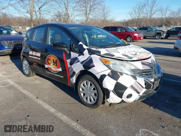 2015 Nissan Note SV with VIN 3N1CE2CP1FL443730, listed as a IAAI auction lot 41309682 with 142,268 mi miles and . Bid and sale history available at DreamBid. Image 1.