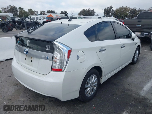 2012 Toyota Prius with VIN JTDKN3DP4C3027174, listed as a IAAI auction lot 42201082 with 147,827 mi miles and . Bid and sale history available at DreamBid. Image 4.
