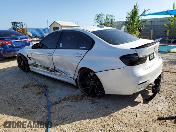 2015 BMW M3 with VIN WBS3C9C56FP803839, listed as a Copart auction lot 70249643 with 123,655 mi miles. Bid and sale history available at carsss.com. Image 2.