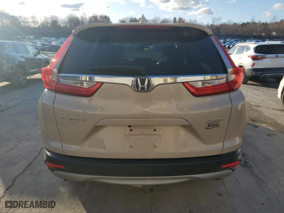 2017 Honda CR-V EX-L with VIN 5J6RW2H85HL048268, listed as a Copart auction lot 52101865 with 91,779 mi miles and Salvage Title. Bid and sale history available at carsss.com. Image 6.