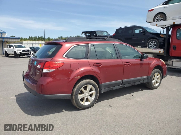 2014 Subaru Outback 2.5i with VIN 4S4BRBAC2E3251901, listed as a Copart auction lot 56006135 with 135,939 mi miles and Salvage title. Bid and sale history available at DreamBid. Image 3.