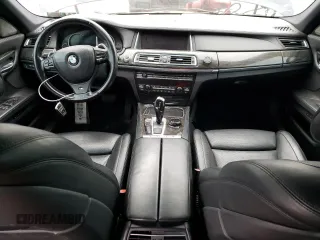 2014 BMW 7 Series 750i xDrive with VIN WBAYB6C57ED224998, listed as a Copart auction lot 81931474 with 0 mi miles and Salvage Title. Bid and sale history available at carsss.com. Image 8.