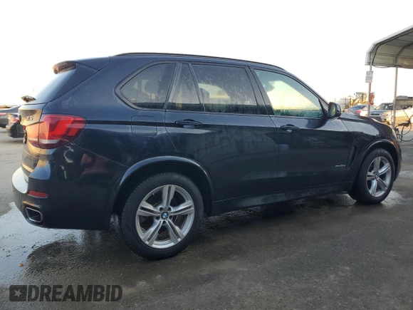 2015 BMW X5 xDrive35d with VIN 5UXKS4C57F0N08569, listed as a Copart auction lot 84960164 with 120,265 mi miles and Salvage Title. Bid and sale history available at carsss.com. Image 3.