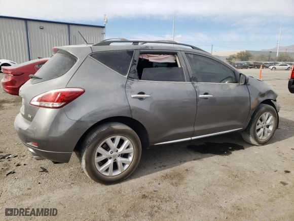 2013 Nissan Murano SV with VIN JN8AZ1MU6DW212339, listed as a Copart auction lot 84903124 with 159,115 mi miles and Salvage Title. Bid and sale history available at carsss.com. Image 3.