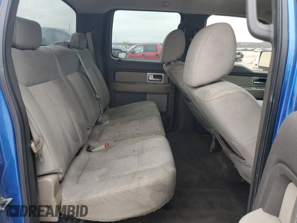 2009 Ford F-150 XL with VIN 1FTRW12899FA26850, listed as a Copart auction lot 44053435 with 163,491 mi miles and Salvage Title. Bid and sale history available at carsss.com. Image 10.