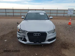 2013 Audi A6 3.0T Prestige with VIN WAUJGAFC8DN015066, listed as a IAAI auction lot 40978422 with 164,992 mi miles. Bid and sale history available at carsss.com. Image 13.