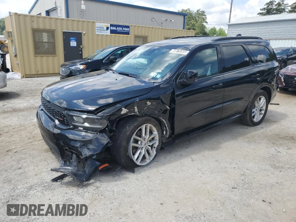 2024 Dodge Durango GT Plus z VIN 1C4RDJDG8RC237971, wystawiony jako Copart lot #60075305 z przebiegiem 27 172 mil mil oraz Czysty tytuł • Clean title. Historia ofert i sprzedaży dostępna na DreamBid. Obrazek 1.