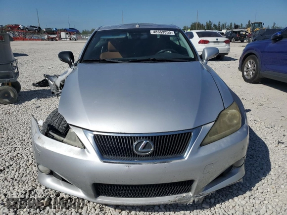 2012 Lexus IS 250 C z VIN JTHFF2C24C2525894, wystawiony jako Copart lot #48859805 z przebiegiem 152 280 mil mil oraz Szkoda całkowita • Salvage title. Historia ofert i sprzedaży dostępna na DreamBid. Obrazek 5.