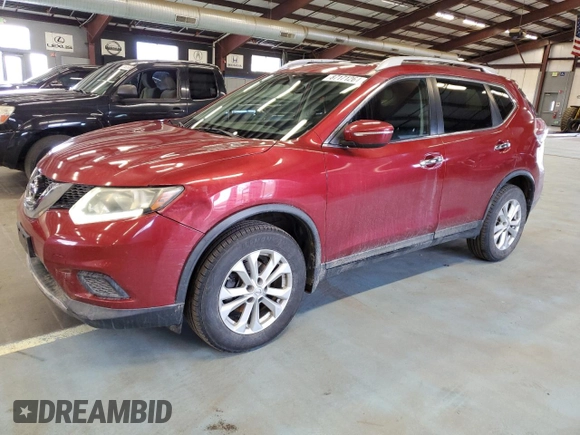 2014 Nissan Rogue SL with VIN 5N1AT2MVXEC785836, listed as a Copart auction lot 87171264 with 106,492 mi miles and Salvage Title. Bid and sale history available at carsss.com. Image 1.