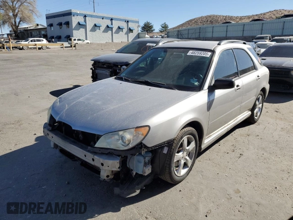 2007 Subaru Impreza i with VIN JF1GG61627H800977, listed as a Copart auction lot 48259205 with 156,176 mi miles and Salvage title. Bid and sale history available at DreamBid. Image 1.