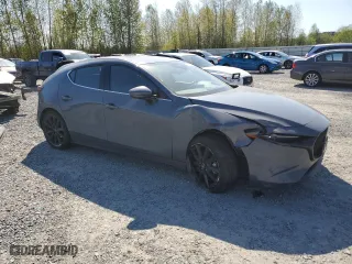 2023 Mazda Mazda3 Hatchback 2.5 S Premium with VIN JM1BPAMM7P1616077, listed as a Copart auction lot 53585125 with 13,000 mi miles and Salvage Title. Bid and sale history available at carsss.com. Image 4.