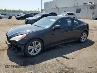 2010 Hyundai Genesis Coupe with VIN KMHHT6KD7AU015209, listed as a Copart auction lot 61807445 with 96,308 mi miles and Salvage title. Bid and sale history available at DreamBid. Image 1.