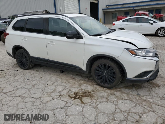 2020 Mitsubishi Outlander ES with VIN JA4AZ3A38LZ040504, listed as a Copart auction lot 54550545 with 145,302 mi miles and Salvage title. Bid and sale history available at DreamBid. Image 4.