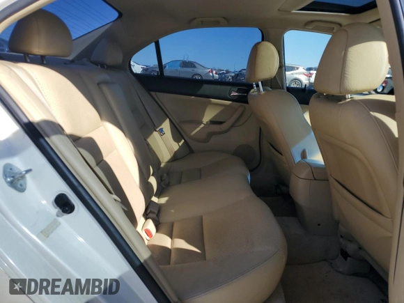 2006 Acura TSX with VIN JH4CL968X6C025404, listed as a Copart auction lot 47410695 with 188,541 mi miles and Salvage Title. Bid and sale history available at carsss.com. Image 10.