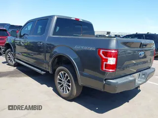 2019 Ford F-150 XL with VIN 1FTEW1C44KKE81550, listed as a IAAI auction lot 42012568 with 53,978 mi miles and . Bid and sale history available at carsss.com. Image 3.