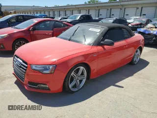2013 Audi S5 Prestige with VIN WAUVGAFH8DN014514, listed as a Copart auction lot 58928934 with 54,927 mi miles and Salvage Title. Bid and sale history available at carsss.com. Image 1.