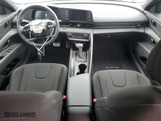 2025 Hyundai Elantra SEL Sport with VIN KMHLM4DG5SU896982, listed as a Copart auction lot 47922925 with 2,027 mi miles and Salvage Title. Bid and sale history available at carsss.com. Image 8.