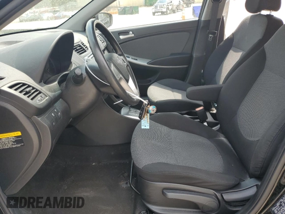 2013 Hyundai Accent GL with VIN KMHCT5AE0DU120967, listed as a Copart auction lot 51715835 with 77,517 mi miles and Salvage Title. Bid and sale history available at carsss.com. Image 7.
