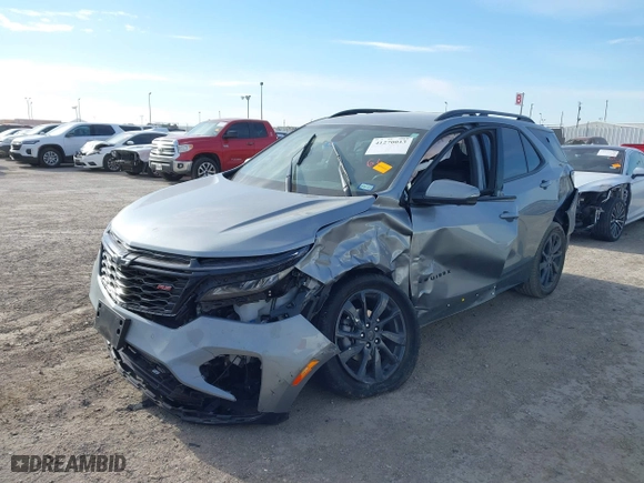 2024 Chevrolet Equinox RS with VIN 3GNAXMEG8RS130635, listed as a IAAI auction lot 41270013 with 11,968 mi miles. Bid and sale history available at carsss.com. Image 16.