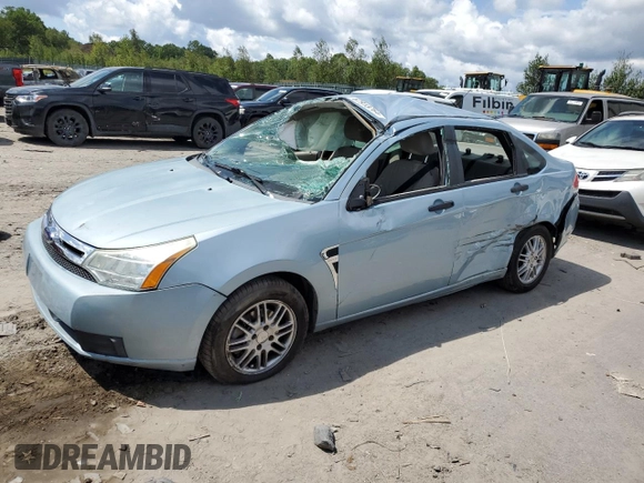 2008 Ford Focus SE with VIN 1FAHP35N68W134577, listed as a Copart auction lot 67913764 with Not Provided miles and Salvage Title. Bid and sale history available at carsss.com. Image 1.