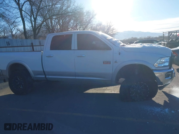 2012 Ram 2500 Laramie with VIN 3C6UD5FL2CG122788, listed as a IAAI auction lot 41363435 with 190,618 mi miles. Bid and sale history available at carsss.com. Image 13.