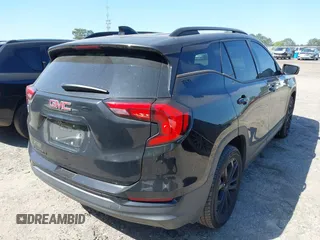 2020 GMC Terrain SLT with VIN 3GKALPEV4LL171645, listed as a IAAI auction lot 42029684 with 90,819 mi miles. Bid and sale history available at carsss.com. Image 4.