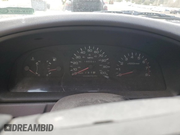 1997 Nissan Frontier XE with VIN 1N6SD16S1VC381310, listed as a Copart auction lot 46367445 with 186,641 mi miles and Clean title. Bid and sale history available at DreamBid. Image 9.