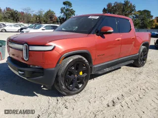 2022 Rivian R1T Adventure Package with VIN 7FCTGAAA2NN003802, listed as a Copart auction lot 78002664 with 74 mi miles and Salvage Title. Bid and sale history available at carsss.com. Image 1.