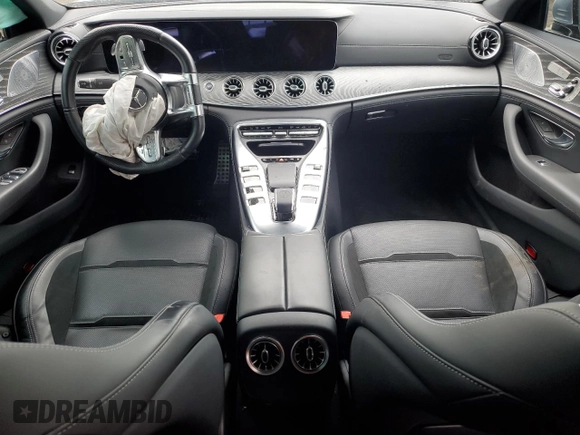 2021 Mercedes-Benz AMG GT 43 with VIN W1K7X5KBXMA038637, listed as a Copart auction lot 85388964 with 11,655 mi miles and Salvage title. Bid and sale history available at DreamBid. Image 8.
