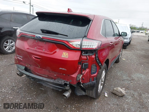 2016 Ford Edge SEL with VIN 2FMPK3J81GBC40046, listed as a IAAI auction lot 41945643 with 71,109 mi miles. Bid and sale history available at carsss.com. Image 4.