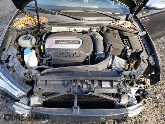 2015 Audi S3 2.0T Premium Plus with VIN WAUBFGFF9F1118401, listed as a Copart auction lot 80341704 with 101,689 mi miles and Salvage Title. Bid and sale history available at carsss.com. Image 12.