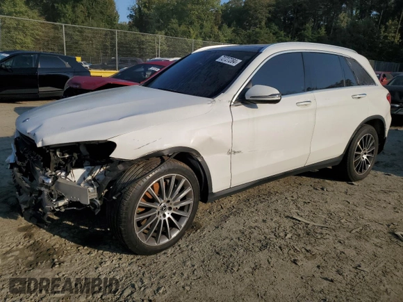 2018 Mercedes-Benz GLC with VIN WDC0G4KBXJV065793, listed as a Copart auction lot 72727284 with 82,360 mi miles and Salvage Title. Bid and sale history available at carsss.com. Image 1.