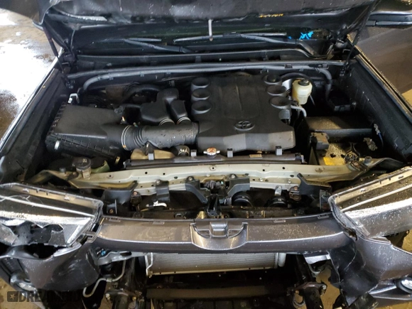2021 Toyota 4Runner SR5 with VIN JTEEU5JR9M5229009, listed as a Copart auction lot 86214204 with 47,759 mi miles and Salvage Title. Bid and sale history available at carsss.com. Image 12.
