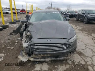 2017 Ford Fusion SE with VIN 3FA6P0HD2HR108909, listed as a Copart auction lot 50010495 with 57,613 mi miles and Salvage Title. Bid and sale history available at DreamBid. Image 5.