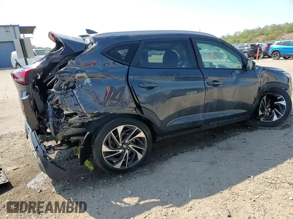 2019 Hyundai Tucson Sport z VIN KM8J3CAL8KU065157, wystawiony jako Copart lot #54242965 z przebiegiem 34 999 mil mil oraz Szkoda całkowita • Salvage title. Historia ofert i sprzedaży dostępna na DreamBid. Obrazek 14.