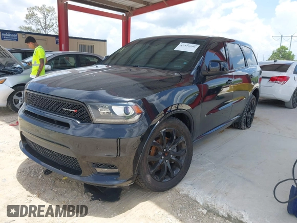 2020 Dodge Durango GT Plus with VIN 1C4RDJDG9LC381987, listed as a IAAI auction lot 42456991 with 48,851 mi miles and . Bid and sale history available at DreamBid. Image 17.
