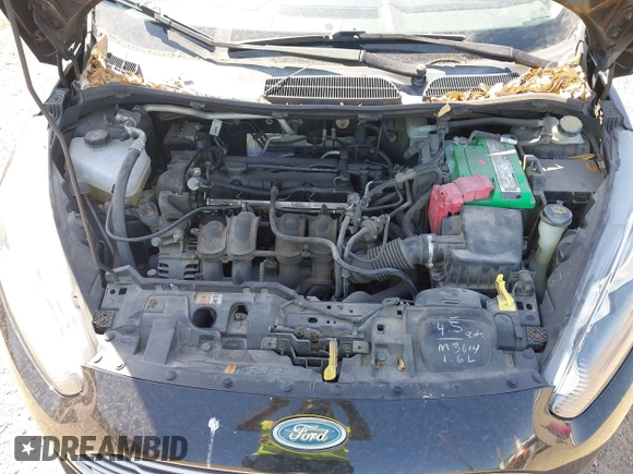 2015 Ford Fiesta SE with VIN 3FADP4EJXFM190262, listed as a IAAI auction lot 41997760 with 81,522 mi miles. Bid and sale history available at carsss.com. Image 10.