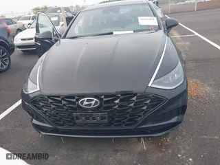 2023 Hyundai Sonata SEL Plus with VIN KMHL44J21PA279726, listed as a IAAI auction lot 41915491 with 52,834 mi miles. Bid and sale history available at carsss.com. Image 12.