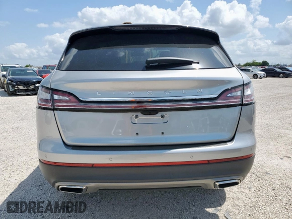 2021 Lincoln Nautilus Standard with VIN 2LMPJ6J97MBL10890, listed as a Copart auction lot 57860015 with 7,052 mi miles and Salvage title. Bid and sale history available at DreamBid. Image 6.