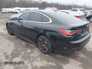 2024 BMW 4 Series 430i xDrive with VIN WBA73AV05RFS35389, listed as a IAAI auction lot 41144465 with 14,661 mi miles. Bid and sale history available at carsss.com. Image 3.