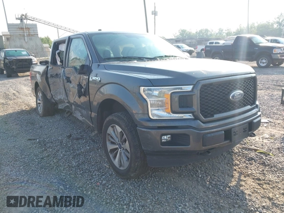 2018 Ford F-150 XL with VIN 1FTEW1EP9JFB24945, listed as a IAAI auction lot 42380592 with 132,895 mi miles and . Bid and sale history available at DreamBid. Image 1.