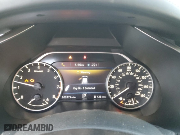 2018 Nissan Murano S with VIN 5N1AZ2MGXJN104265, listed as a Copart auction lot 87936365 with 100,379 mi miles and Salvage Title. Bid and sale history available at DreamBid. Image 9.