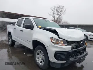 2022 Chevrolet Colorado 2WD Work Truck with VIN 1GCGSBEN7N1330924, listed as a IAAI auction lot 41592191 with 33,885 mi miles. Bid and sale history available at carsss.com. Image 1.