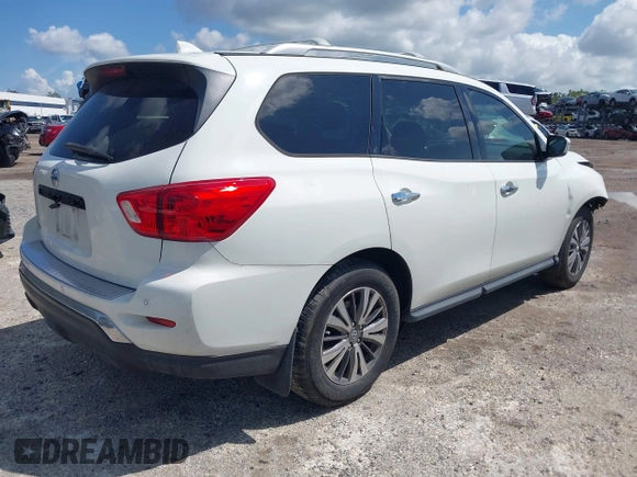 2019 Nissan Pathfinder SL with VIN 5N1DR2MN4KC596512, listed as a IAAI auction lot 42547862 with 231,367 mi miles and . Bid and sale history available at DreamBid. Image 4.