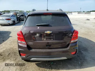 2020 Chevrolet Trax LT with VIN KL7CJLSB6LB342181, listed as a Copart auction lot 53867735 with Not provided miles and Salvage title. Bid and sale history available at DreamBid. Image 6.
