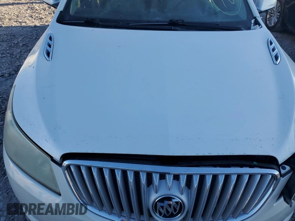 2012 Buick LaCrosse Leather with VIN 1G4GC5ER1CF196716, listed as a Copart auction lot 86140544 with 0 mi miles and Salvage Title. Bid and sale history available at carsss.com. Image 11.